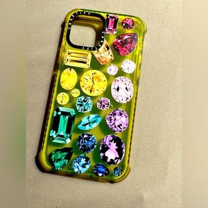 Selling this cute gems Casetify iphone 12 pro case.